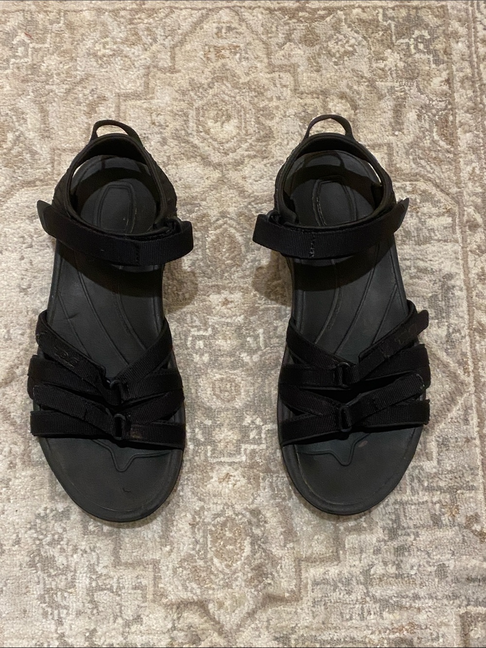 Teva Black Tirra Women's Sport Sandals